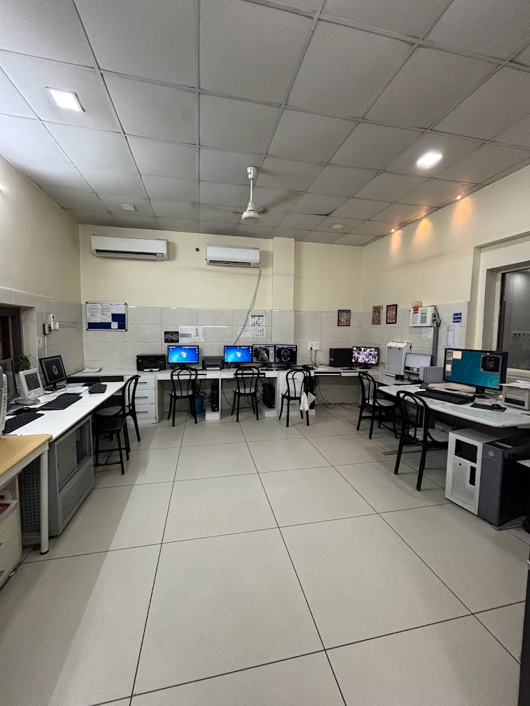 Radiology Control Room — Pioneer Imaging Bathinda